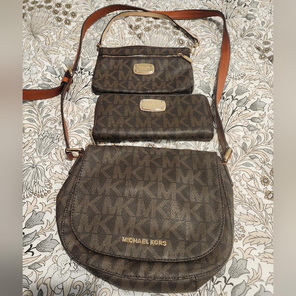 MK Bag, Wallet and Wristlet